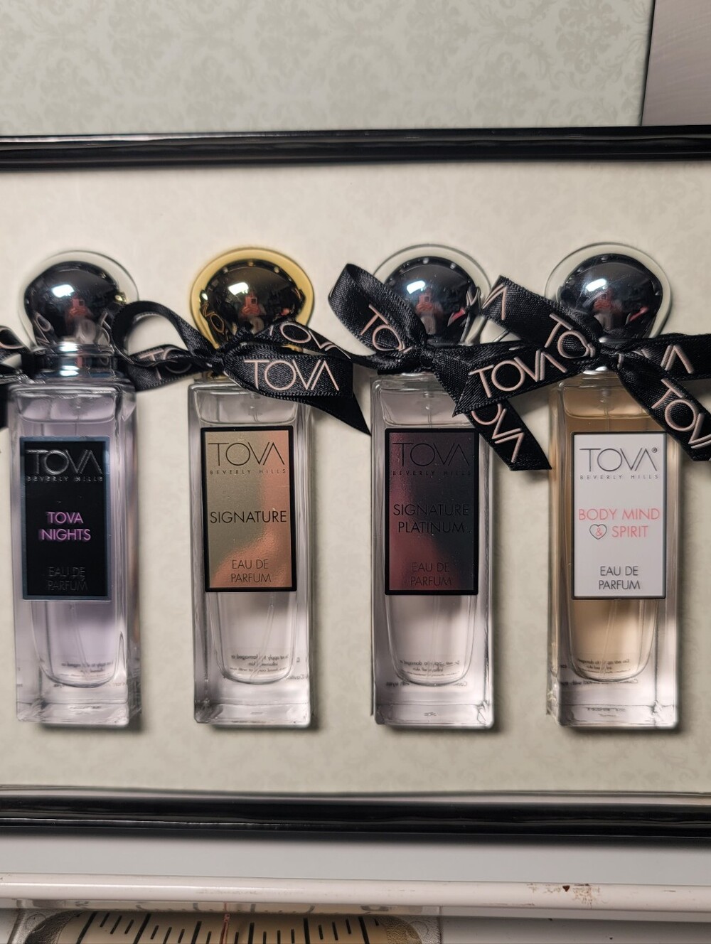 NWOT. TOVA Beverly Hills Eau De Parfum - 4 Bottle Set. New In Box.
